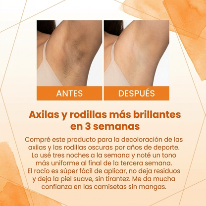 Exfoliante corporal spray con ácido kójico y cúrcuma - vista 7