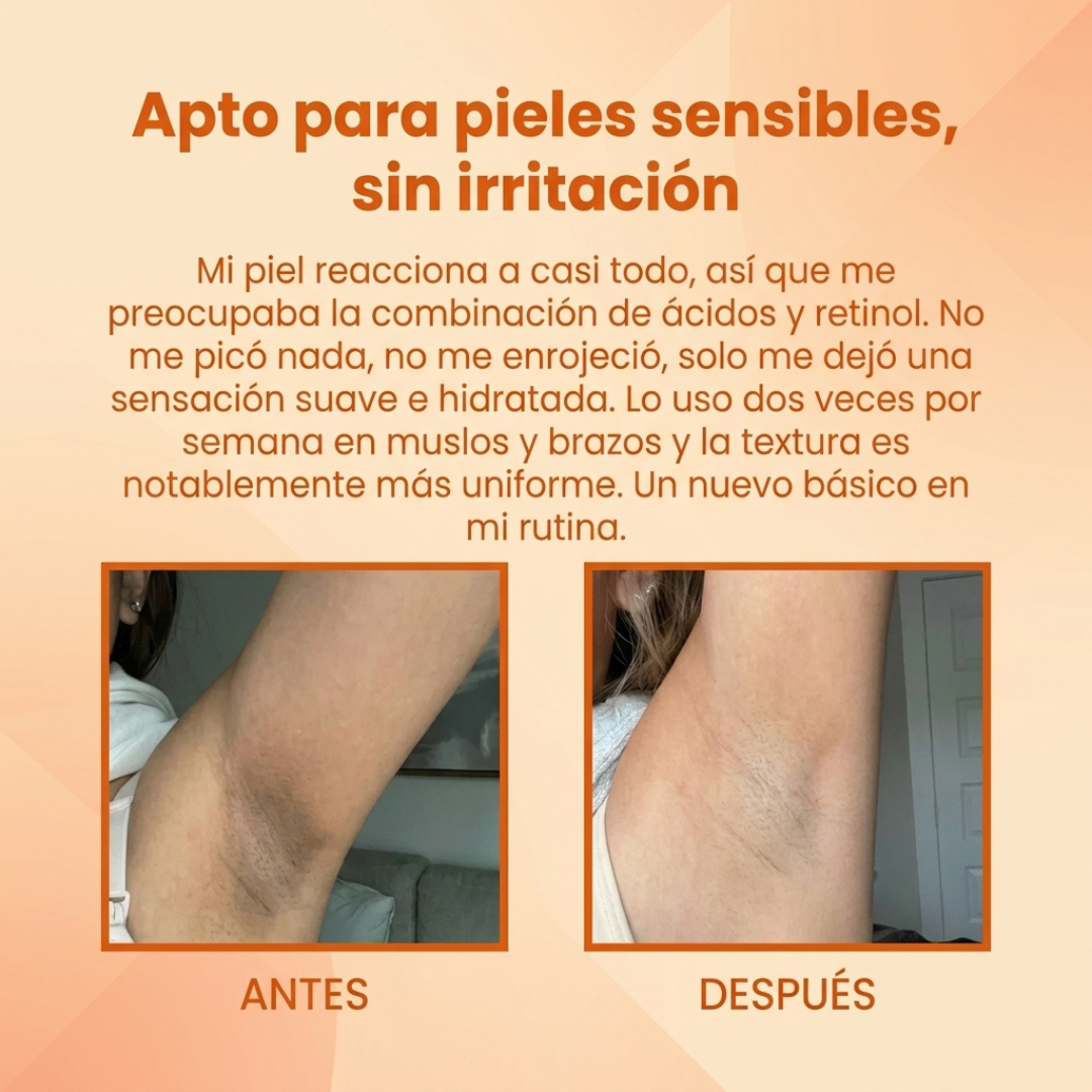 Exfoliante corporal spray con ácido kójico y cúrcuma - vista 8